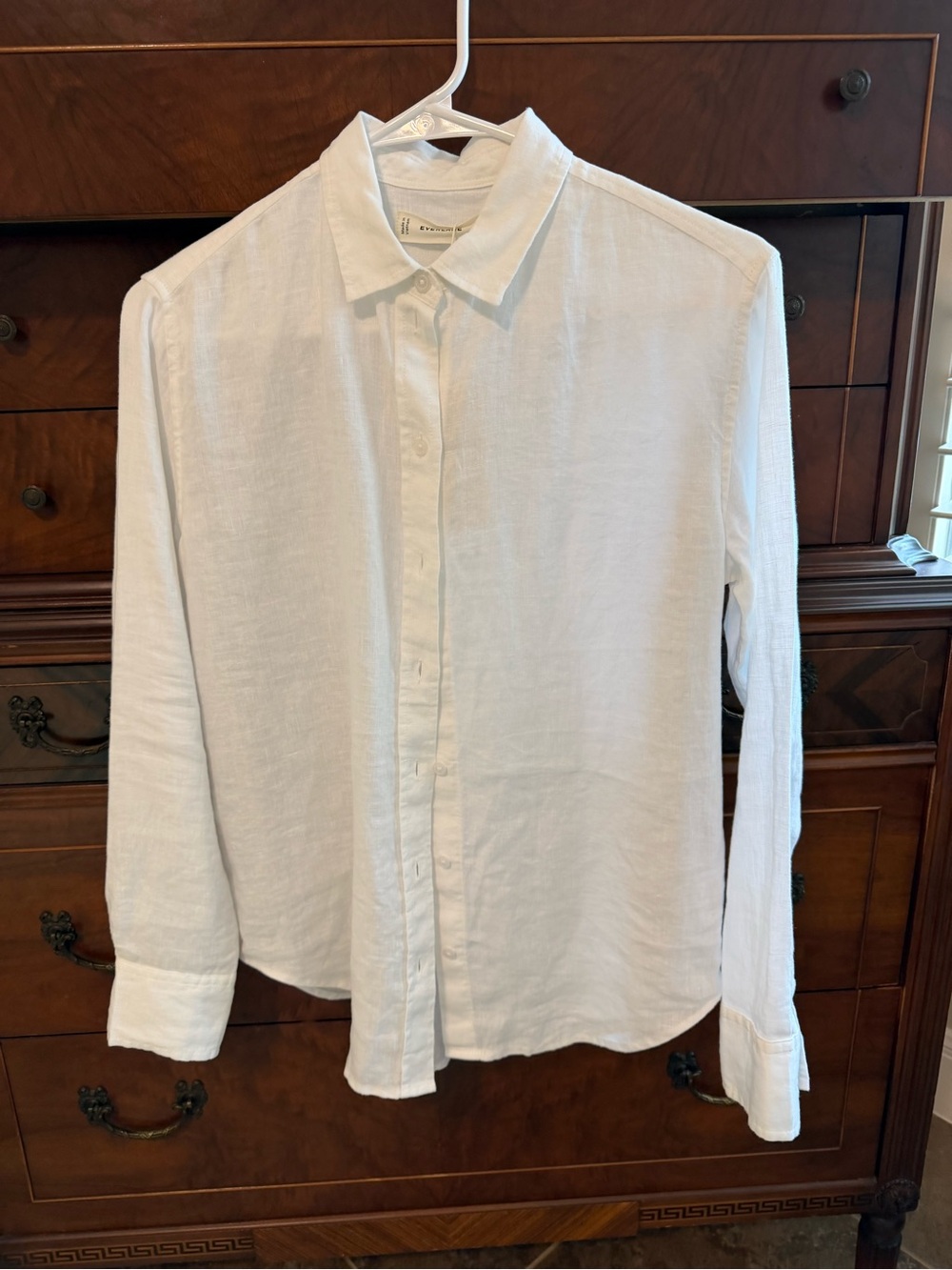 Everlane White The Must-Have Shirt in Linen